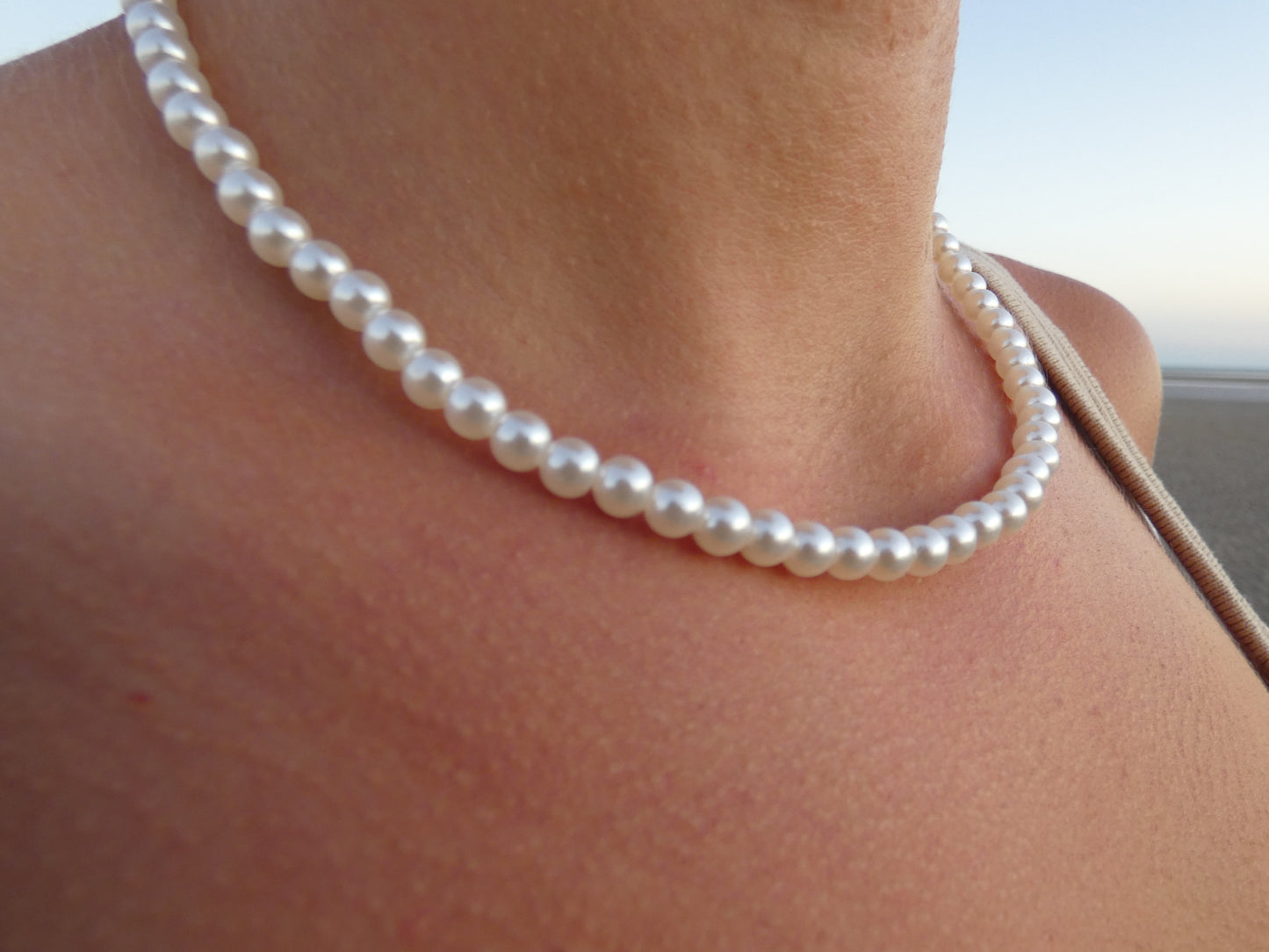 Beach Pearl Necklace