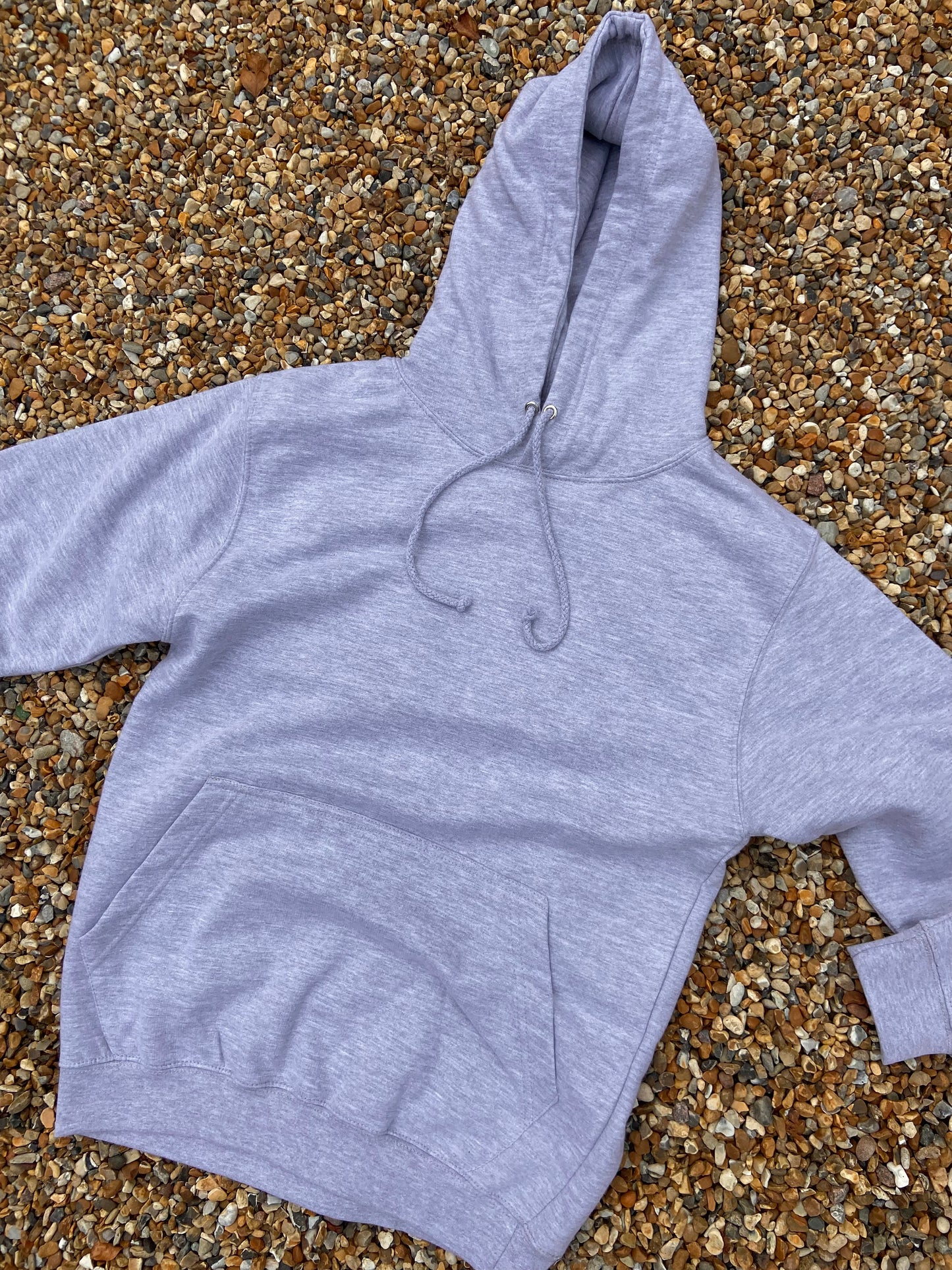 Grey Ocean Wave Hoodie