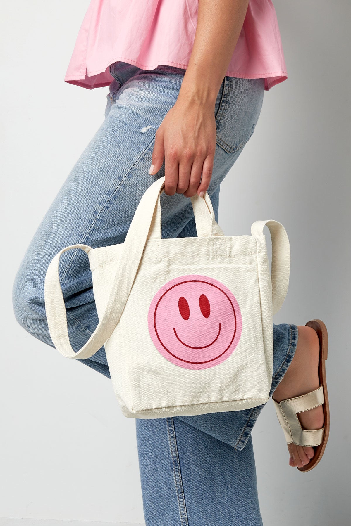 Smiley Canvas Bag