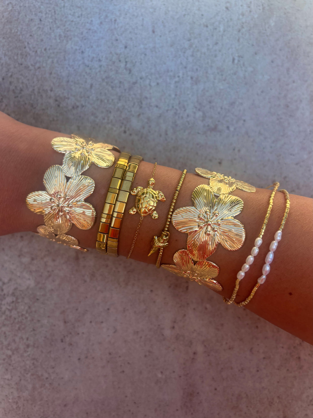 Hibiscus Bangle