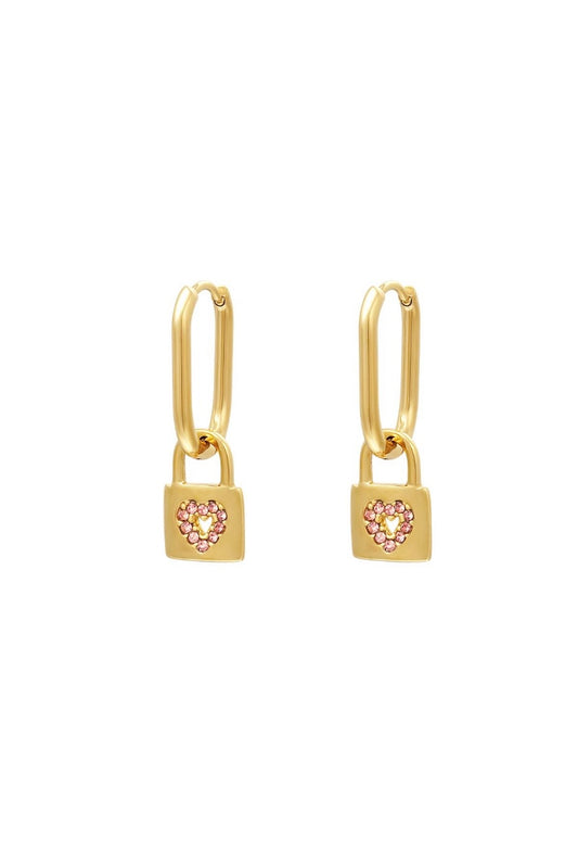 Locked Love Earrings