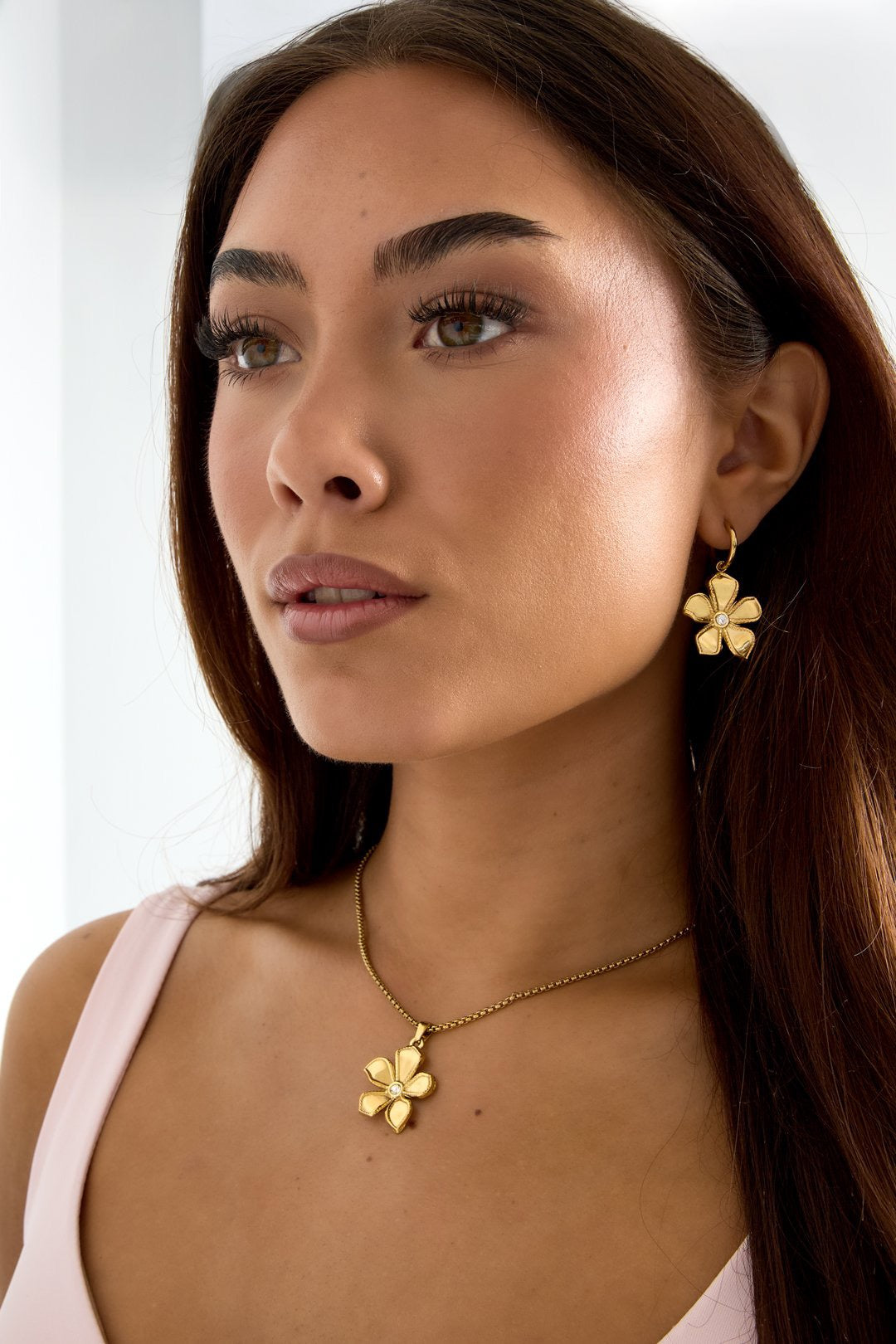 Plumeria Flower Necklace