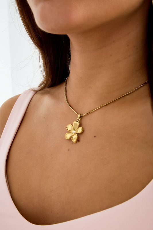 Plumeria Flower Necklace