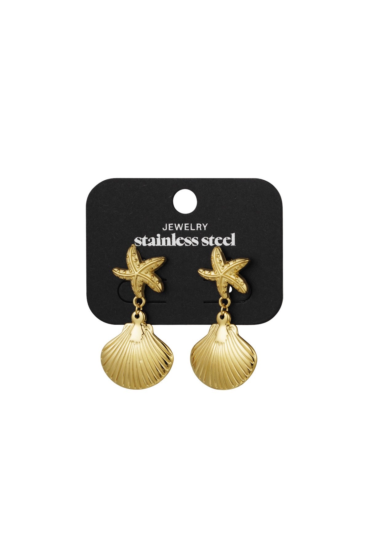 Star Shell Earrings