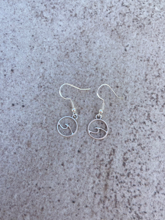 Ocean Wave Earrings