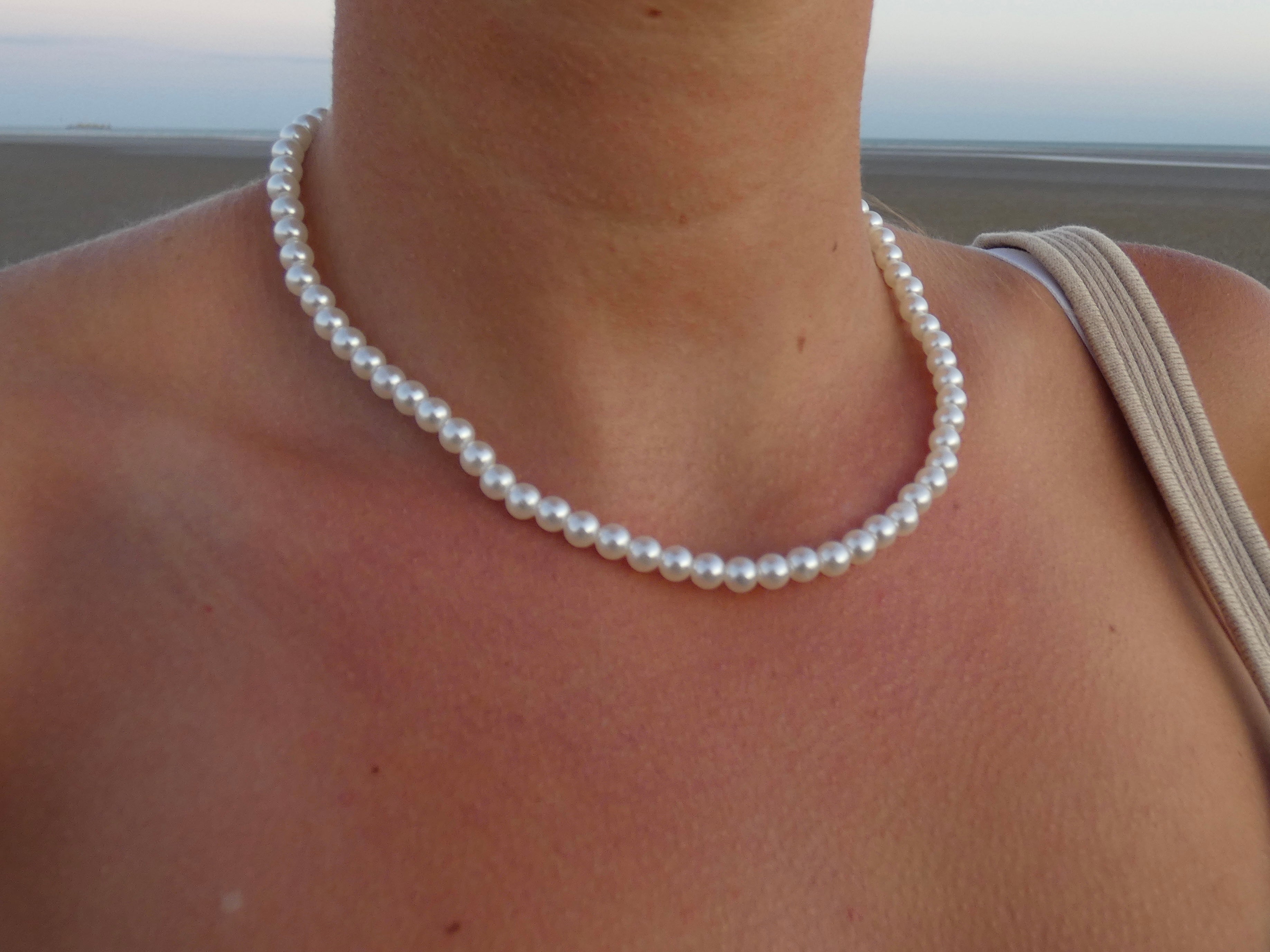 Luxury Statement Starfish Triple Strand Pearl Necklace - Paradise Beach  Jewelry