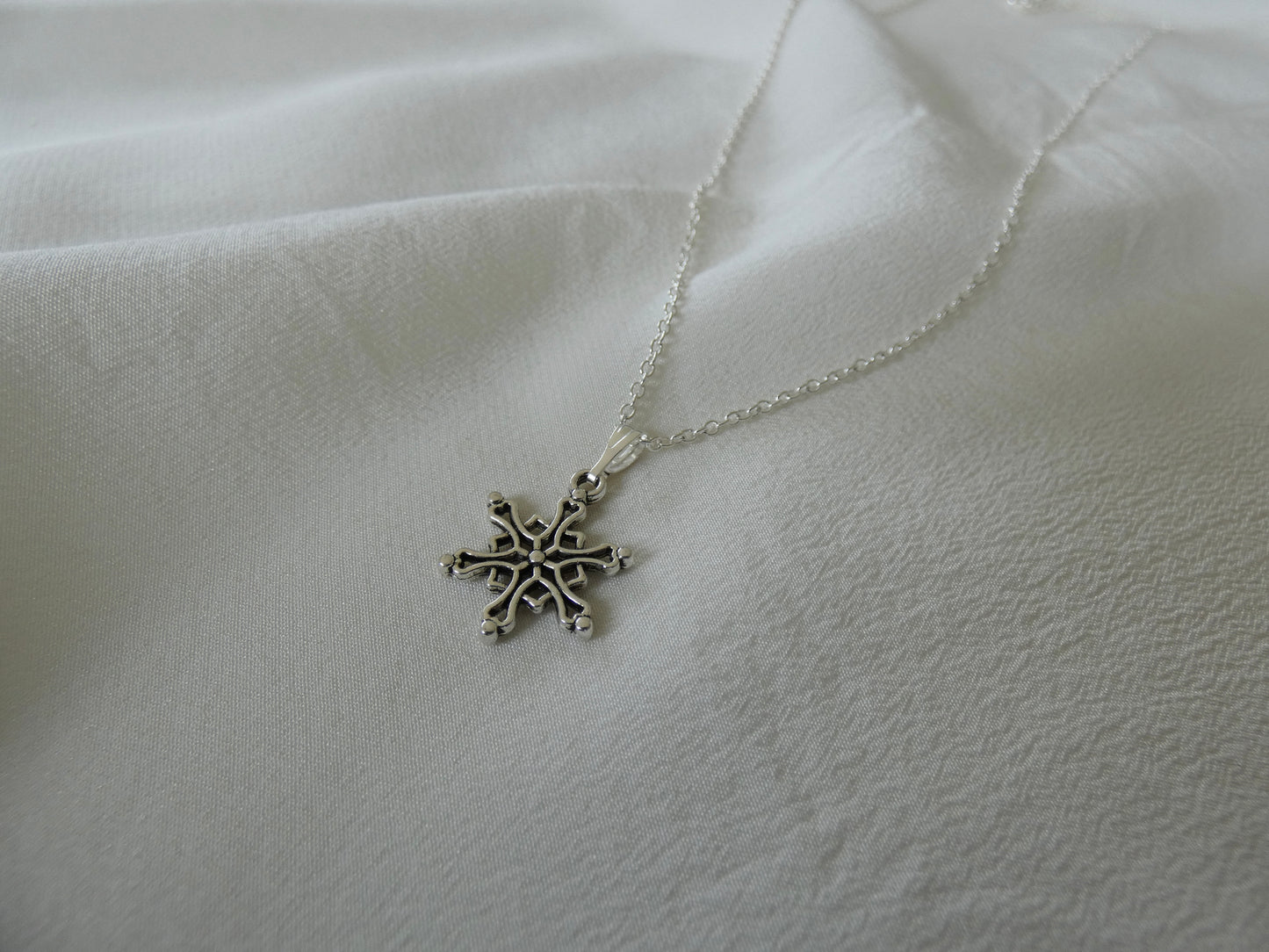 Christmas Snowflake Necklace