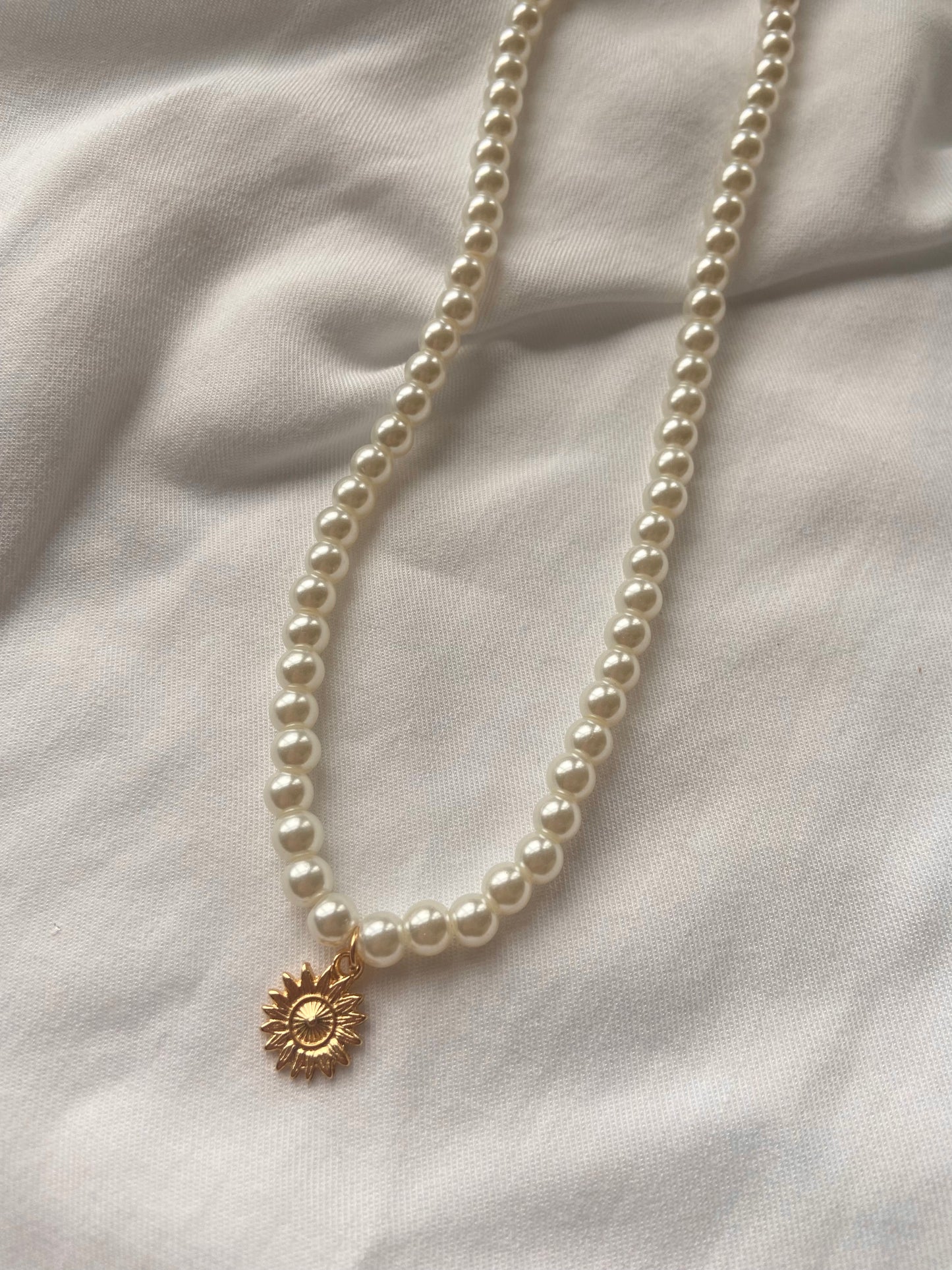 Sun Pearl Necklace