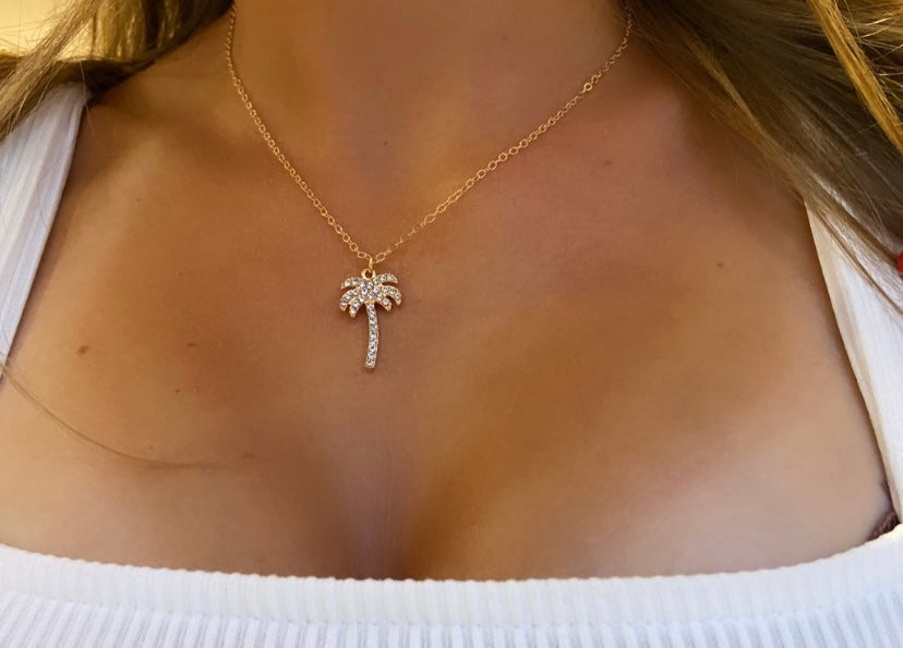 Palm Tree Necklace