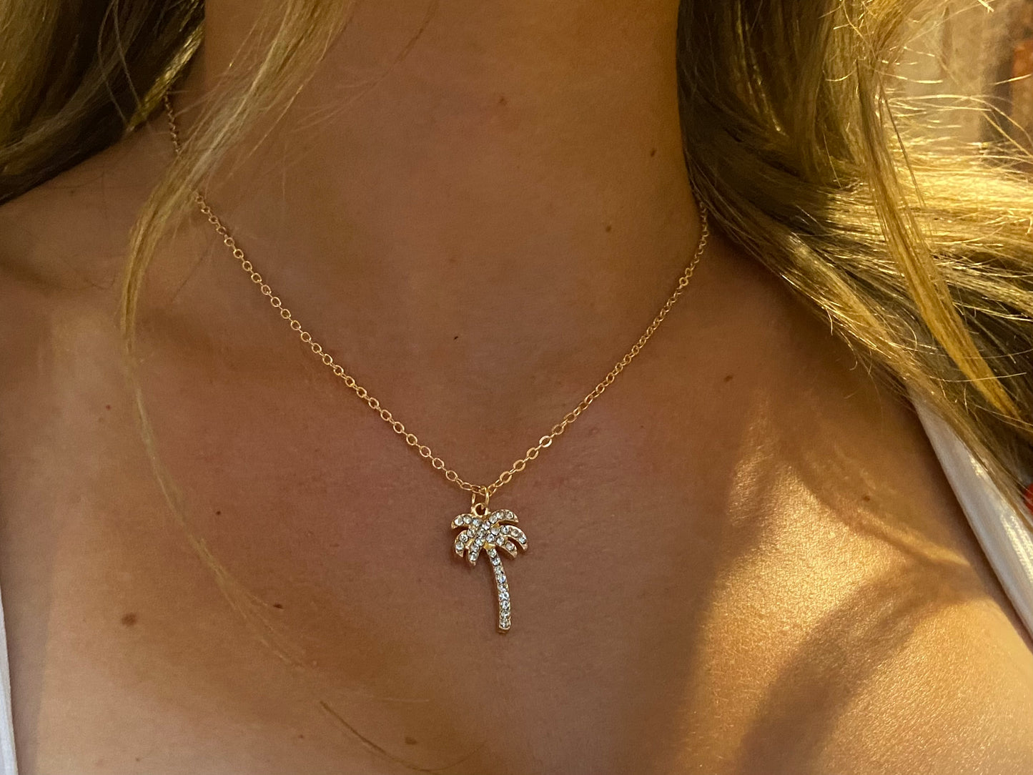 Palm Tree Necklace