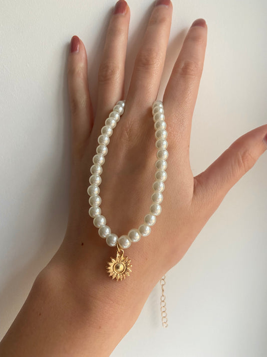 Sun Pearl Necklace