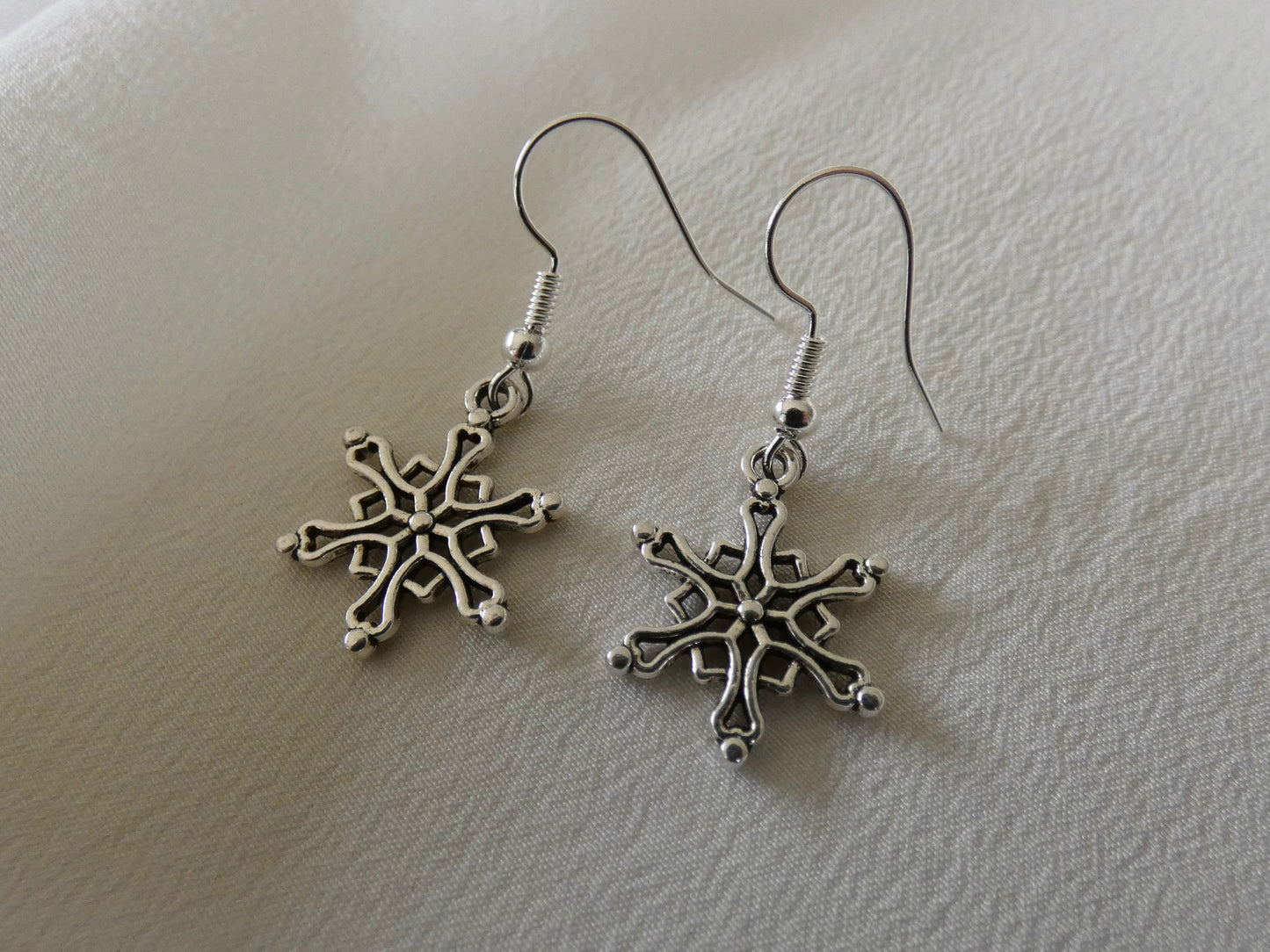 Christmas Snowflake Earrings