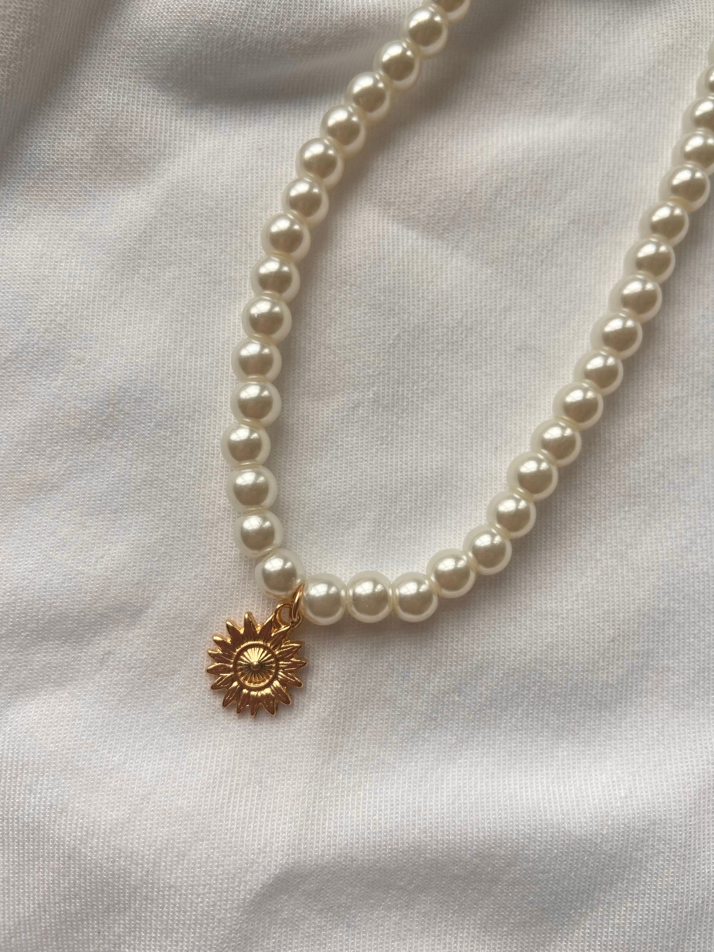 Sun Pearl Necklace