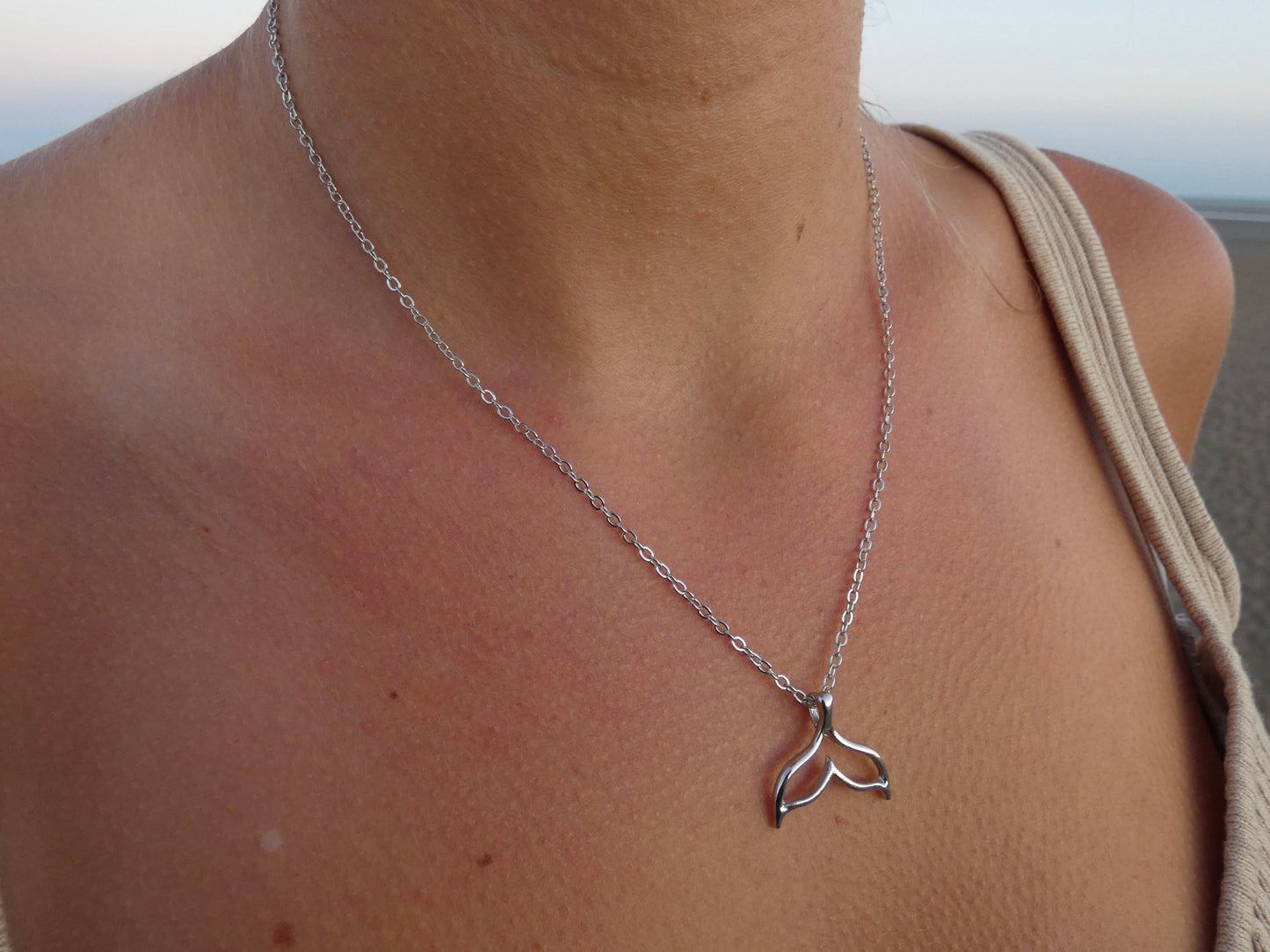 Silver Tail Necklace