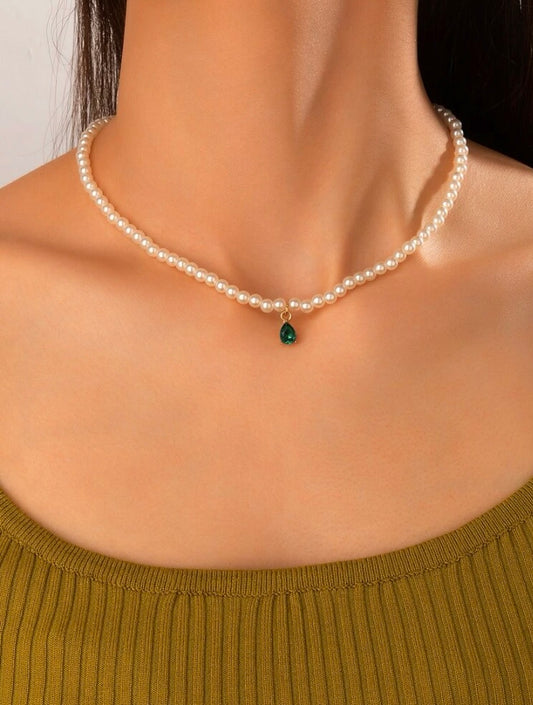 Waterdrop Pearl Necklace