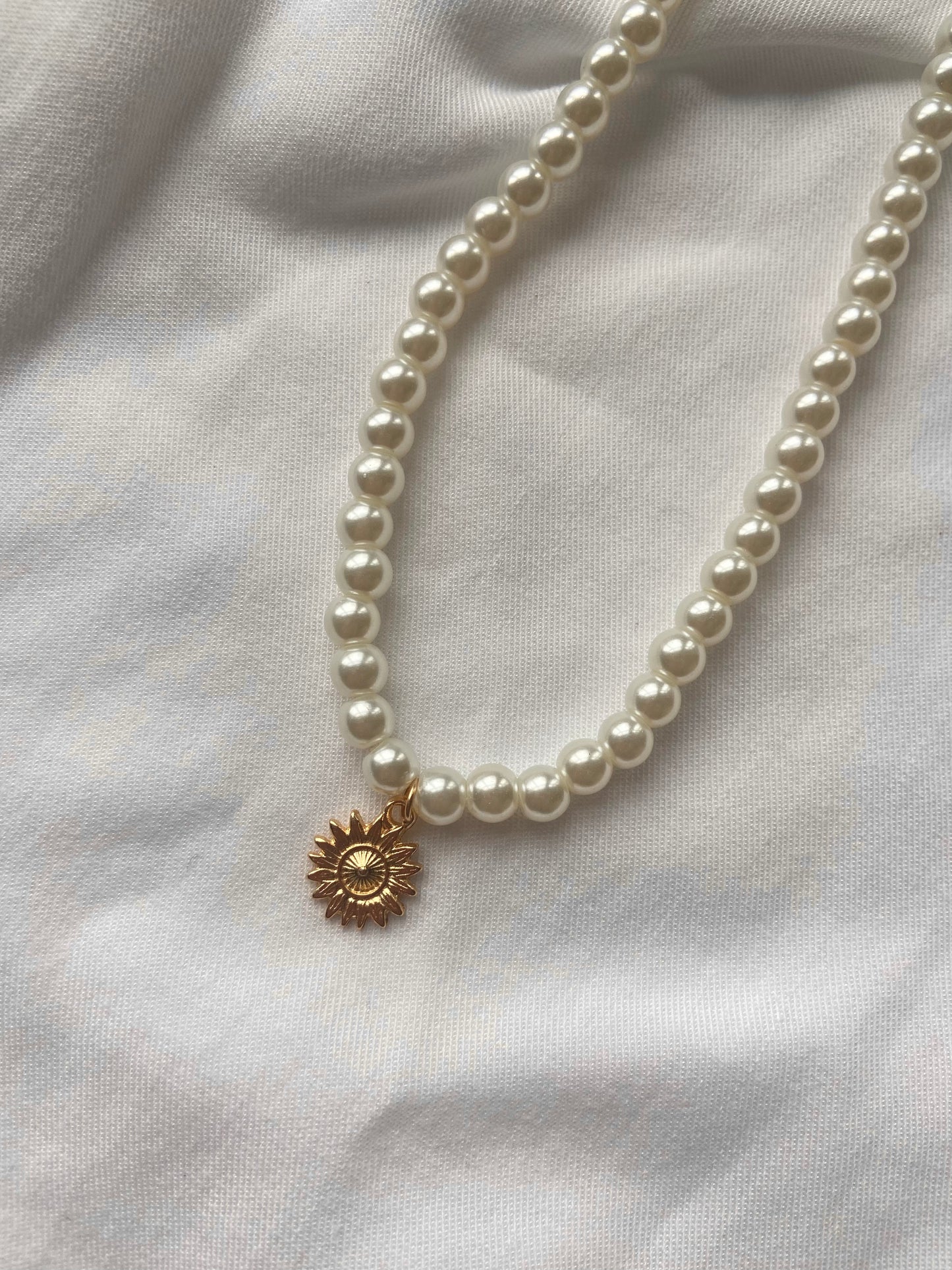 Sun Pearl Necklace