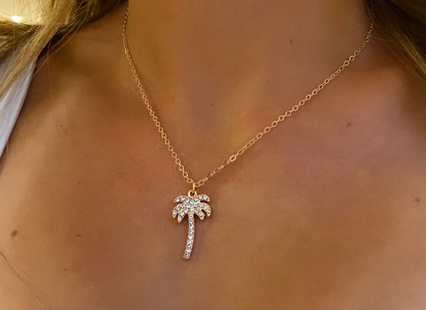 Palm Tree Necklace